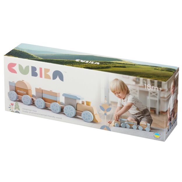 CUBIKA Pastel 15900 Traukinys su vagonais 2