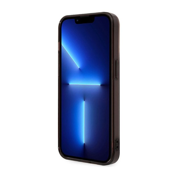 BMW Tricolor Stripe – dėklas, skirtas iPhone 14 Pro (juodas)