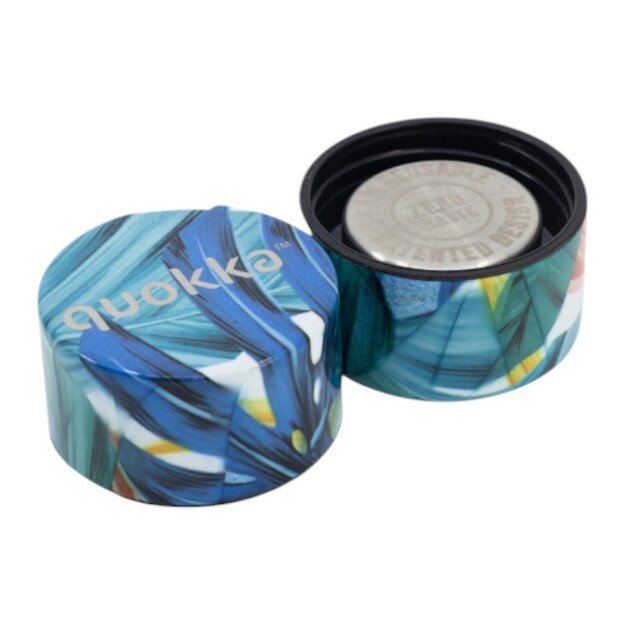 Quokka Solid – nerūdijančio plieno termo butelis 510 ml (spalvų džiunglės) 10