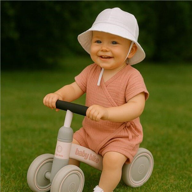 Baby Summer Muslin Jumpsuit New Baby rožinis, 86 (12-18m)