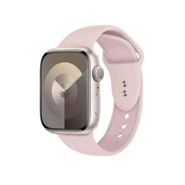 „Crong Liquid“ – „Apple Watch“ dirželis 44/45/46/49 mm (smėlio rožinis)