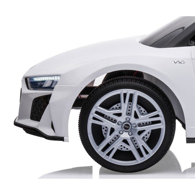 Elektrinis vaikiškas automobilis Milly Mally Audi R8 Spyder White