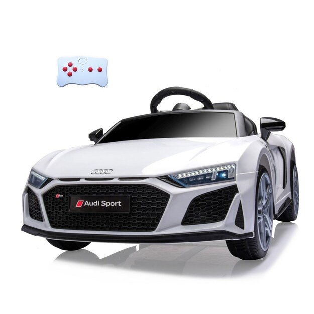 Elektrinis vaikiškas automobilis Milly Mally Audi R8 Spyder White