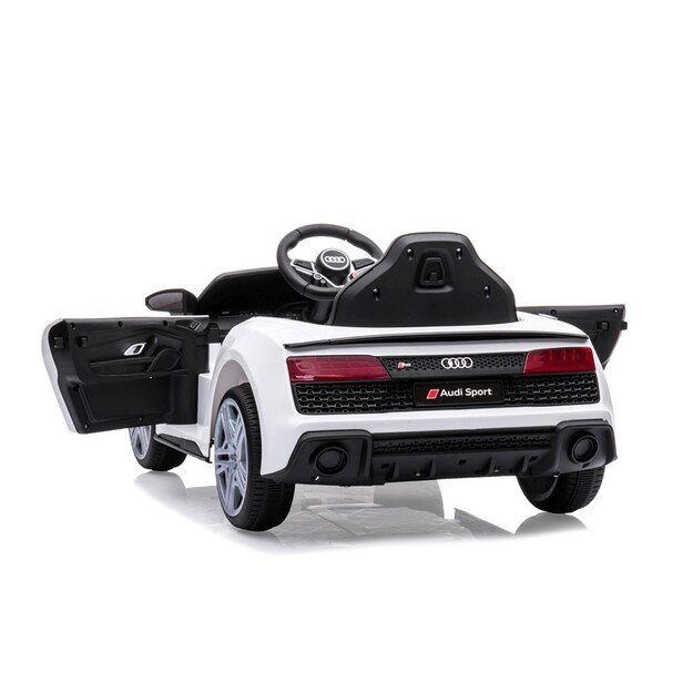 Elektrinis vaikiškas automobilis Milly Mally Audi R8 Spyder White