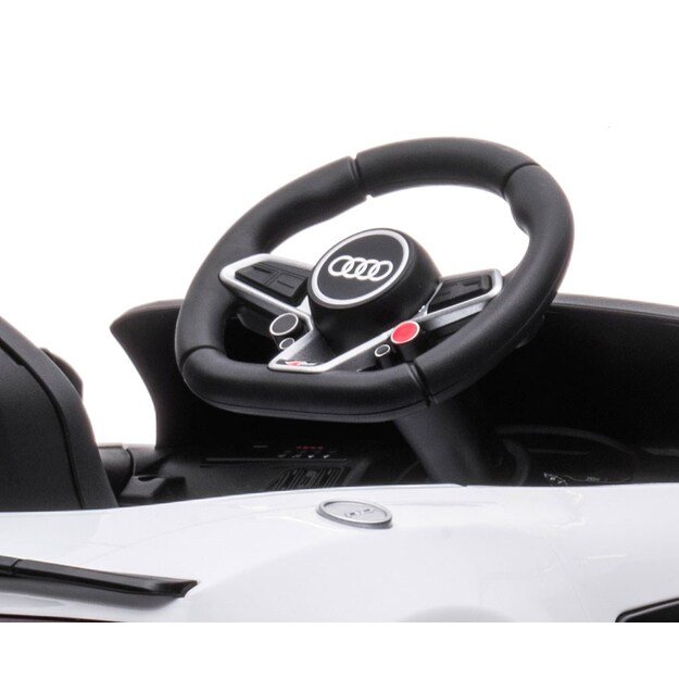 Elektrinis vaikiškas automobilis Milly Mally Audi R8 Spyder White