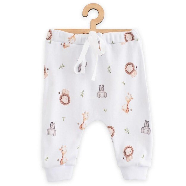 Vaikiškos medvilninės sportinės kelnės New Baby For Baby safari, 86 (12-18 mėn.)