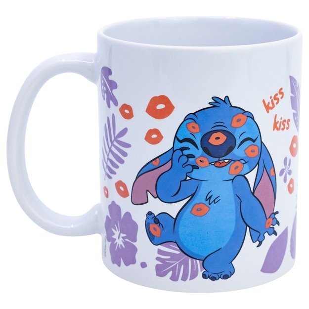 Disney Stitch - keraminis puodelis dovanų dėžutėje iš Stitch & Angel kolekcijos, 325 ml