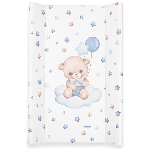 Baby Mix Bear vystymo kilimėlis su standumo sluoksniu, 47x70cm, mėlynas