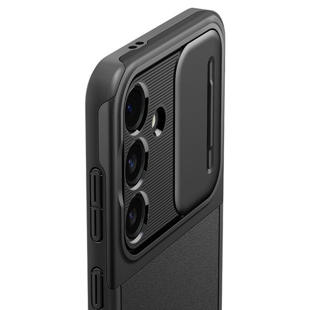 „Spigen Optic Armor“ – dėklas, skirtas „Samsung Galaxy S24“ (juodas) 8