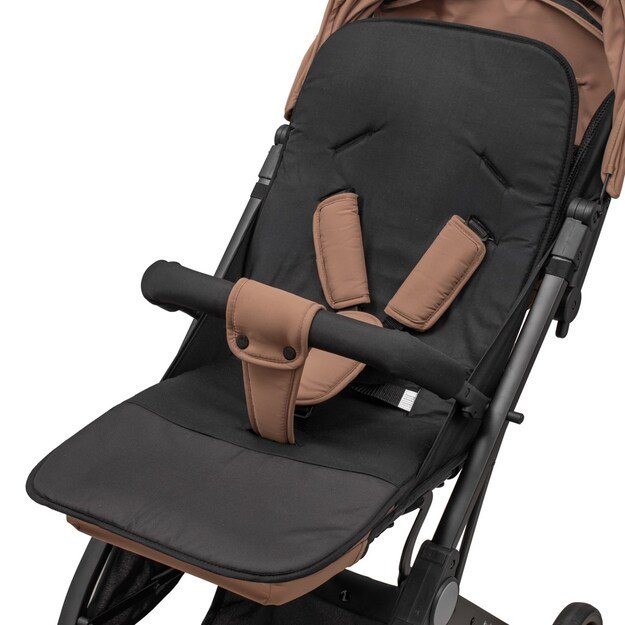 Vežimėlio čiužinys Baby Mix juodas 1