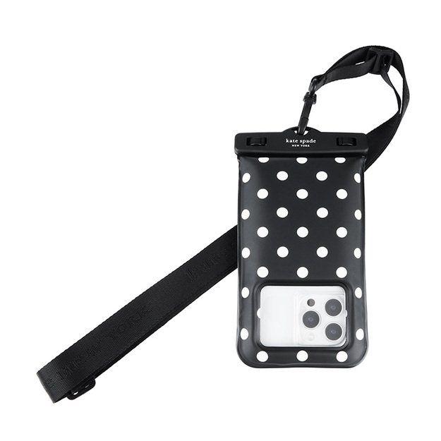 „Kate Spade New York“ vandeniui atsparus plaukiojantis dėklas – vandeniui atsparus dėklas išmaniesiems telefonams iki 6,7 colio (Picture Dot) 7