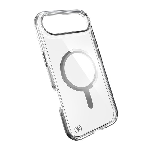 „Speck Presidio Perfect Clear MagSafe“ dėklas „iPhone 17 Air“ (skaidrus / sidabrinis) 2