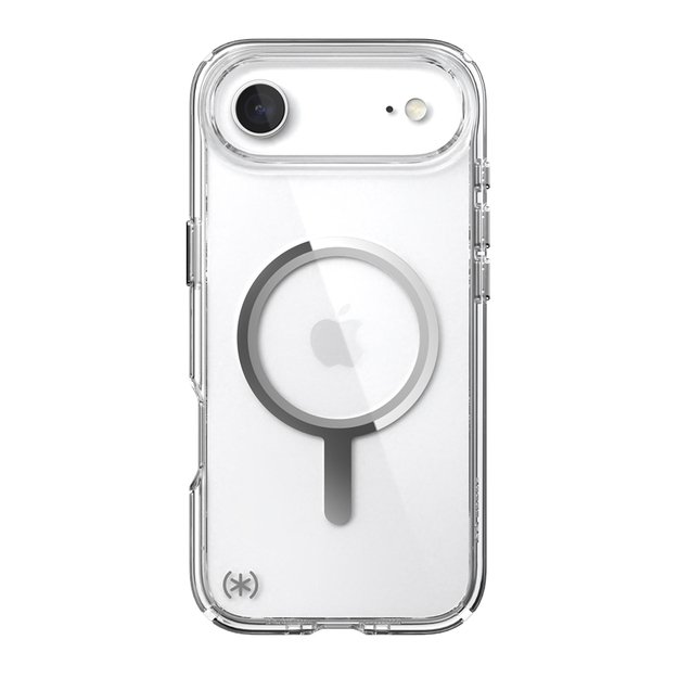 „Speck Presidio Perfect Clear MagSafe“ dėklas „iPhone 17 Air“ (skaidrus / sidabrinis) 9