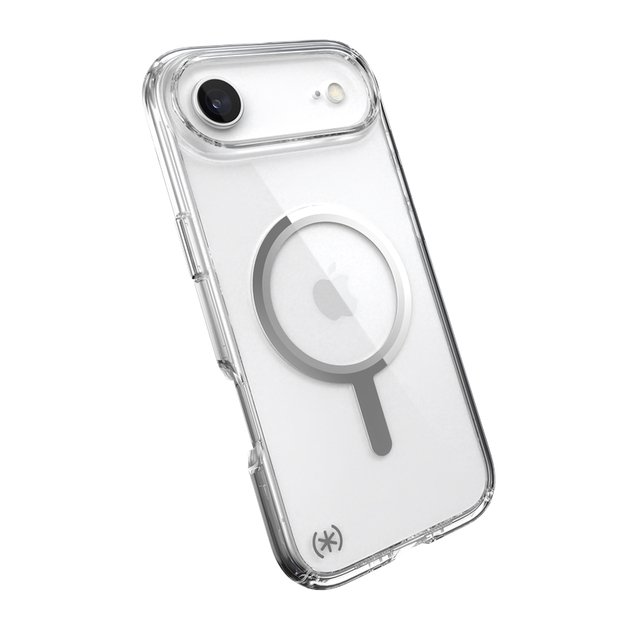 „Speck Presidio Perfect Clear MagSafe“ dėklas „iPhone 17 Air“ (skaidrus / sidabrinis) 10