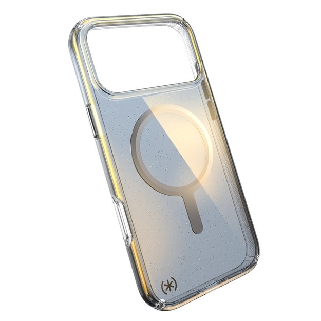 „Speck Presidio Lux MagSafe“ dėklas, skirtas „iPhone 17 Pro Max“ (hiperveidro blizgesio / metalinio sidabro spalvos), skirtas „iPhone 17 Pro Max“ telefonui 2