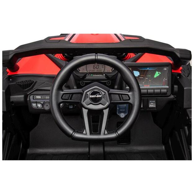 Elektrinis automobilis Baby Mix Buggy Hornet 12V 7Ah raudonas 1