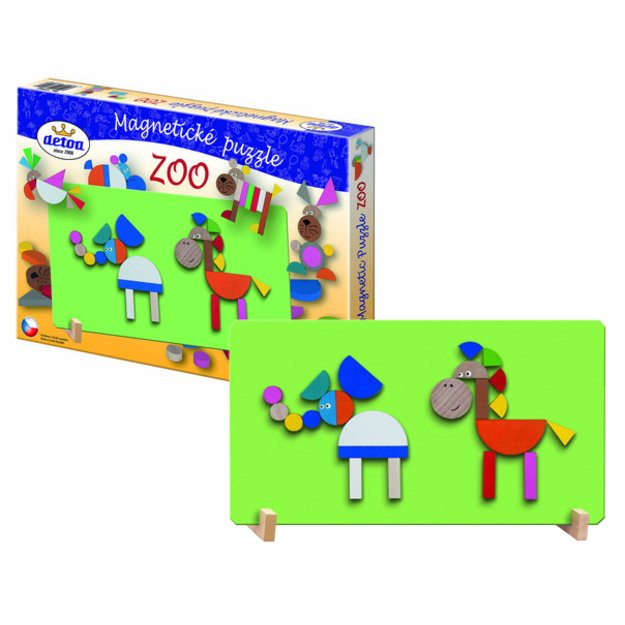 Magnetinė dėlionė – Zoologijos sodas 3