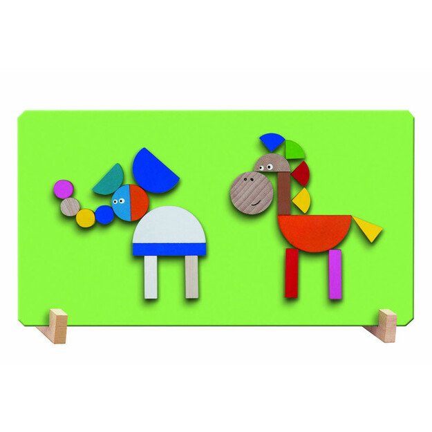 Magnetinė dėlionė – Zoologijos sodas 1