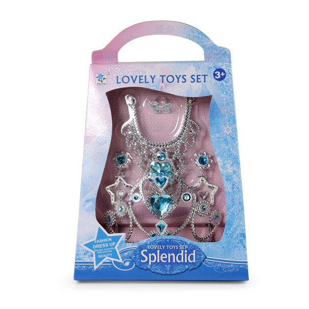 Mėlynas rinkinys princesėms 2