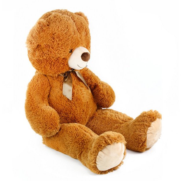 Didelis meškiukas Oskaras su etikete 90 cm 2