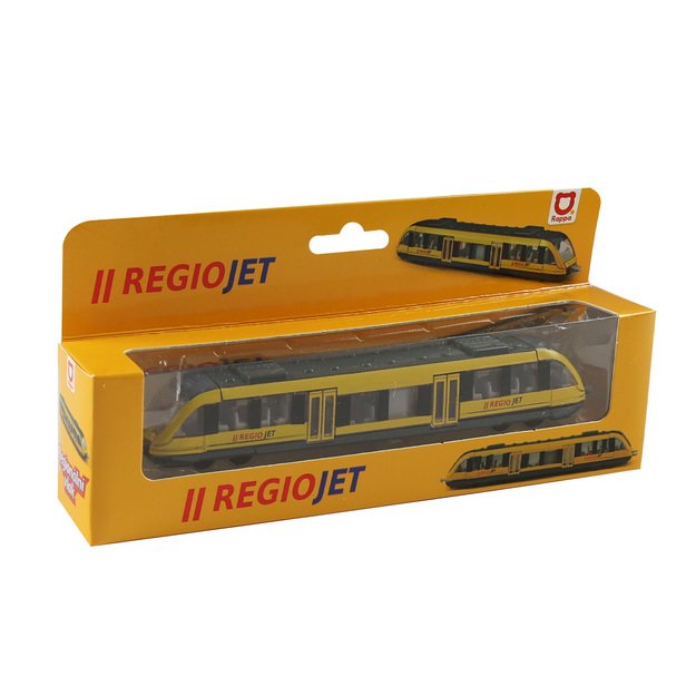Metalinis regioninis traukinys RegioJet 17 cm 2