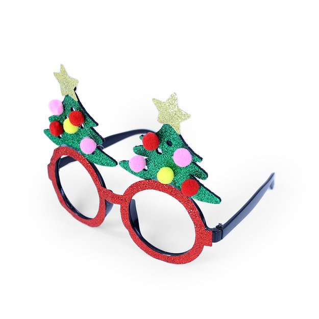 Christmas glasses with trees for adults 1