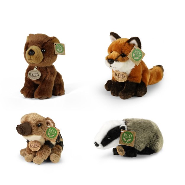 Plush forest animals display ECO-F. 3