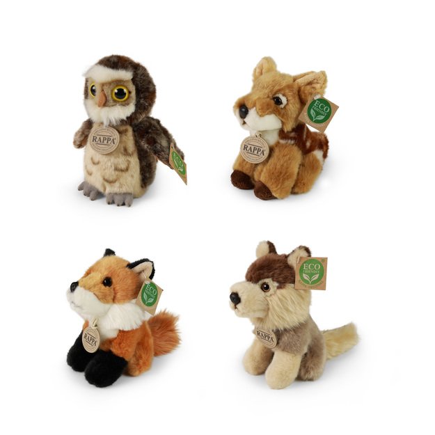 Plush forest animals display ECO-F. 5