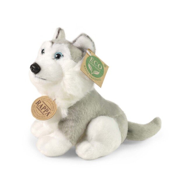 Plush Husky dogs asst. 16cm ECO-FRIENDLY 3