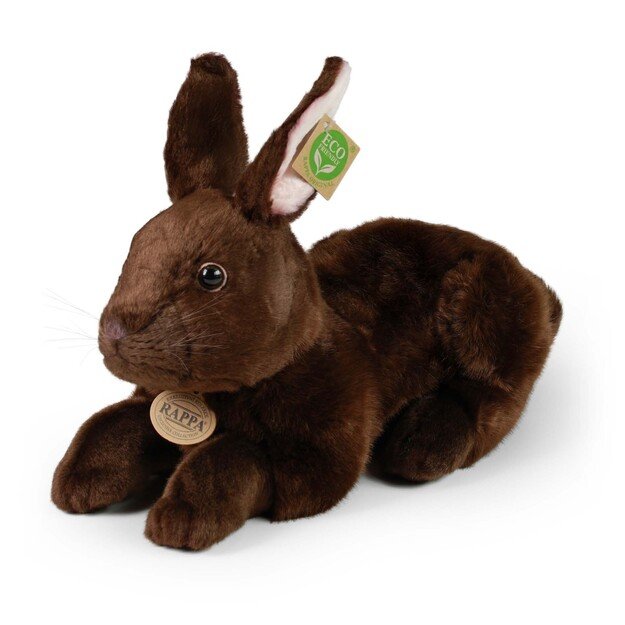 Plush brown rabbit 36cm ECO-FRIENDLY 5