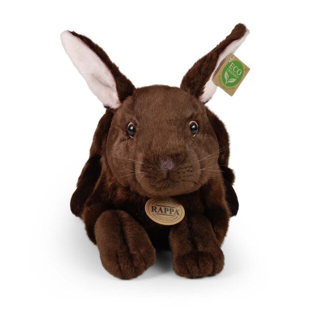 Plush brown rabbit 36cm ECO-FRIENDLY 4