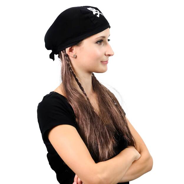 Pirate wig for adults 3