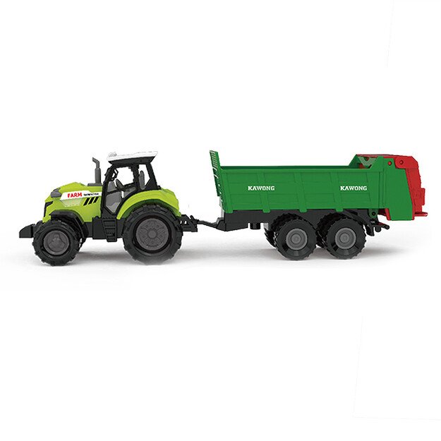 Tractor with sound, light, trailer 2