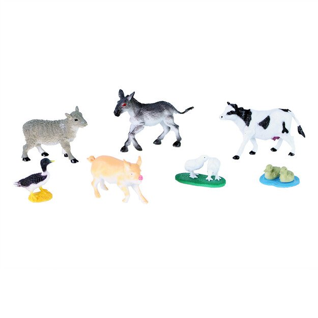 Domestic animals 7 pcs in a box 1