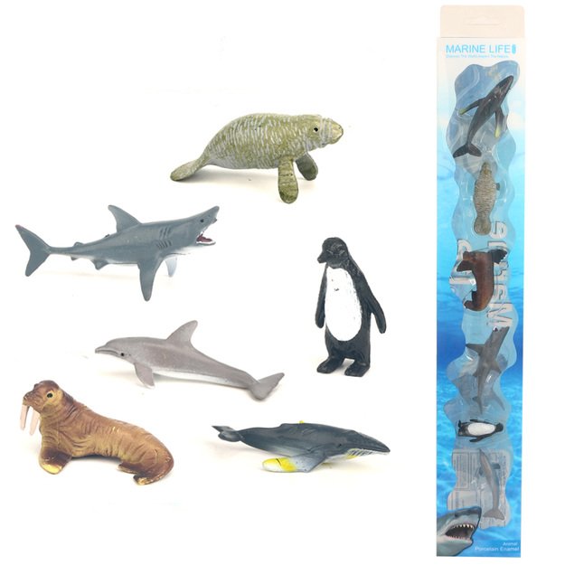 Set of marine animals 6 pcs 3