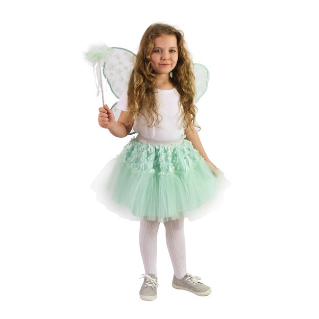 Children costume green fairy tutu e-pack 2