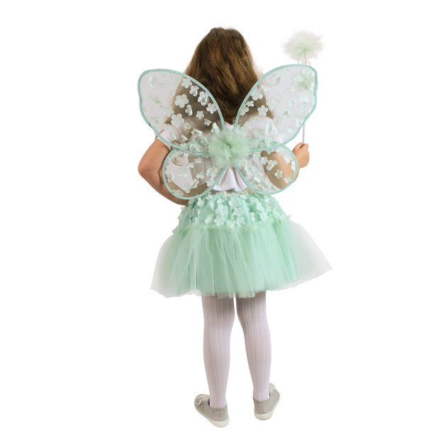 Children costume green fairy tutu e-pack 1