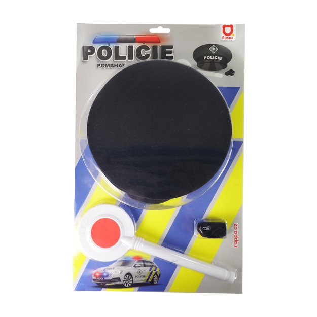 Set of police with clapper and whistle 2