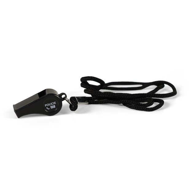 Set of police with clapper and whistle 7