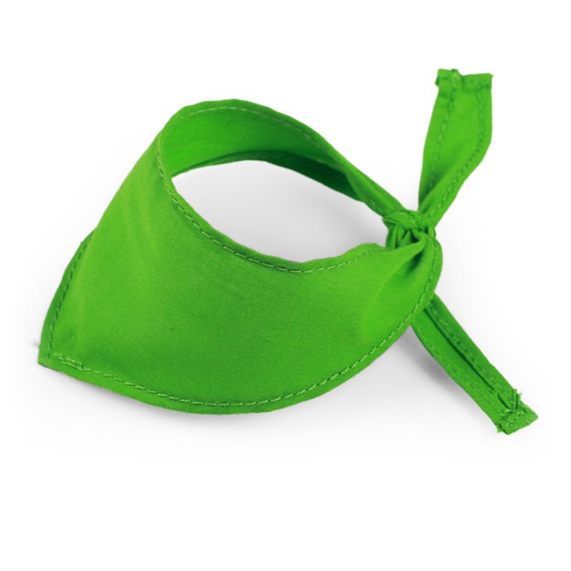 The scarf for plush - green 4