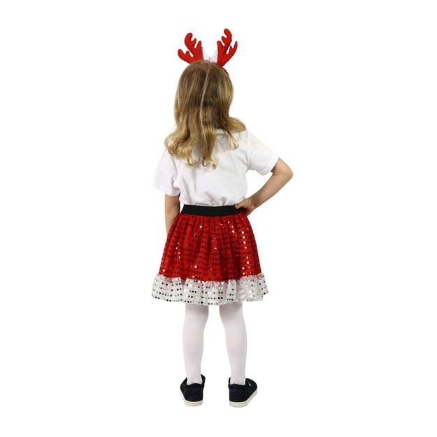 Children costume reindeer tutu skirt with accs. 1