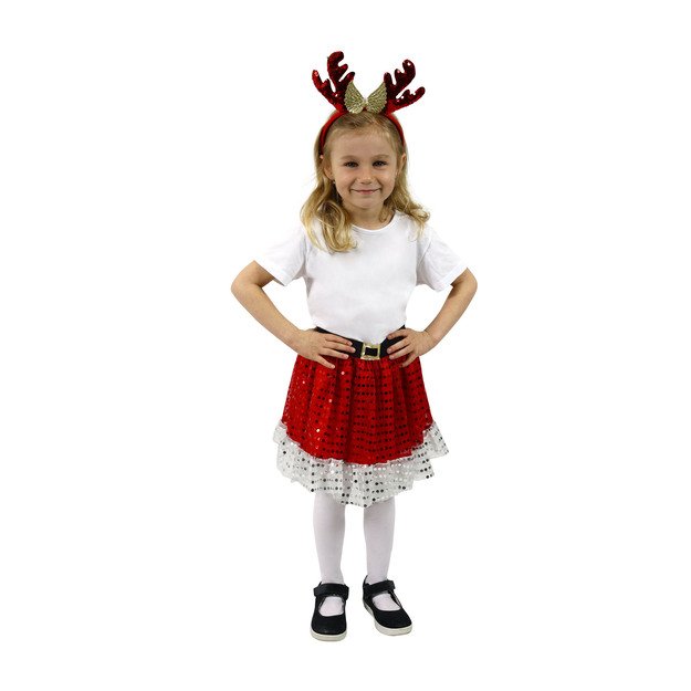 Children costume reindeer tutu skirt with accs. 5