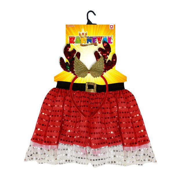 Children costume reindeer tutu skirt with accs. 4