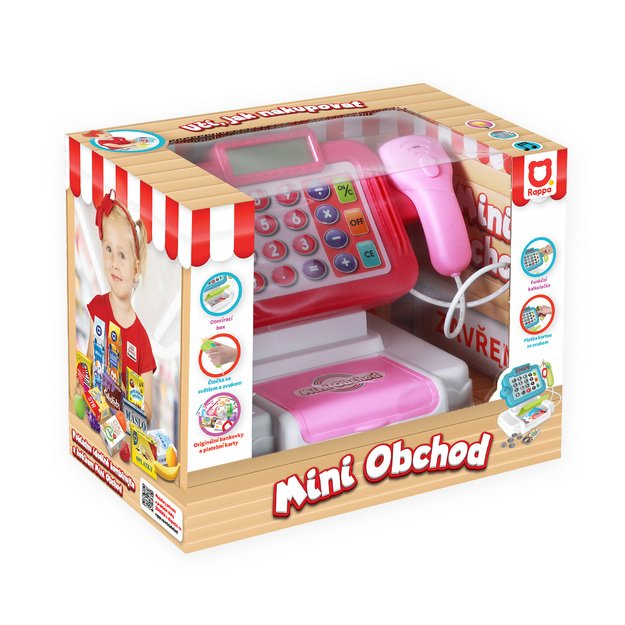 Czech cash register pink 9