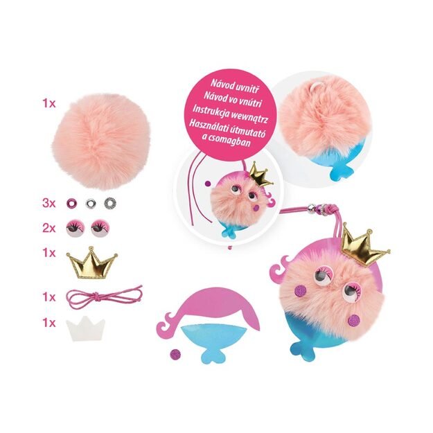 Kūrybinis rinkinys - princesės pakabukas 2