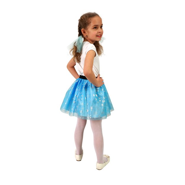 Children costume snowflakes tutu skirt 4
