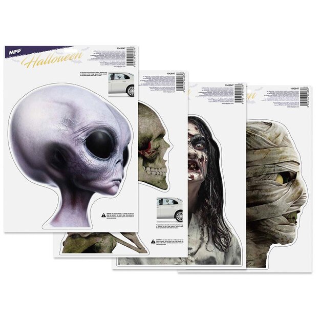 Halloween window film WDH-610 1