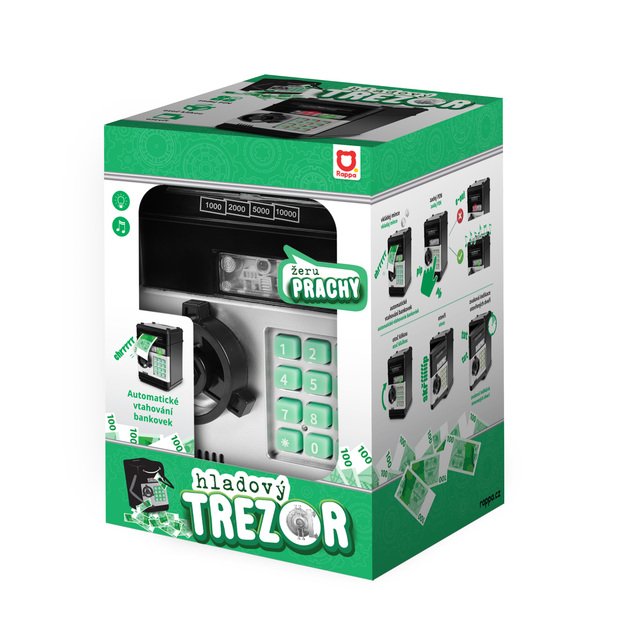 Seifas – monetoms ir banknotams – čekų kalba 2