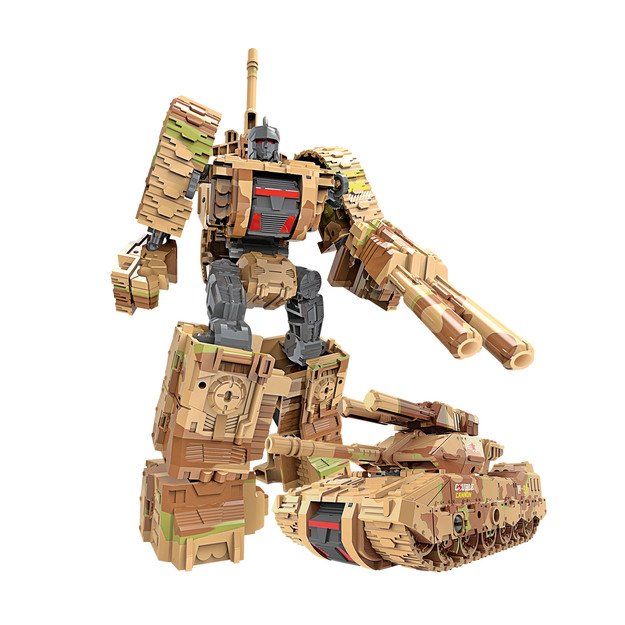 Robot foldable tank green 7