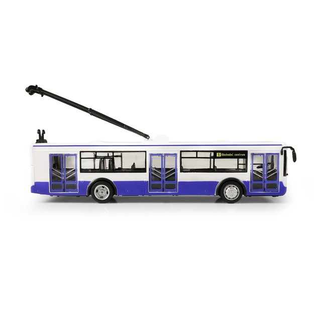 Trolleybus Czech reporting stops 28 cm 5